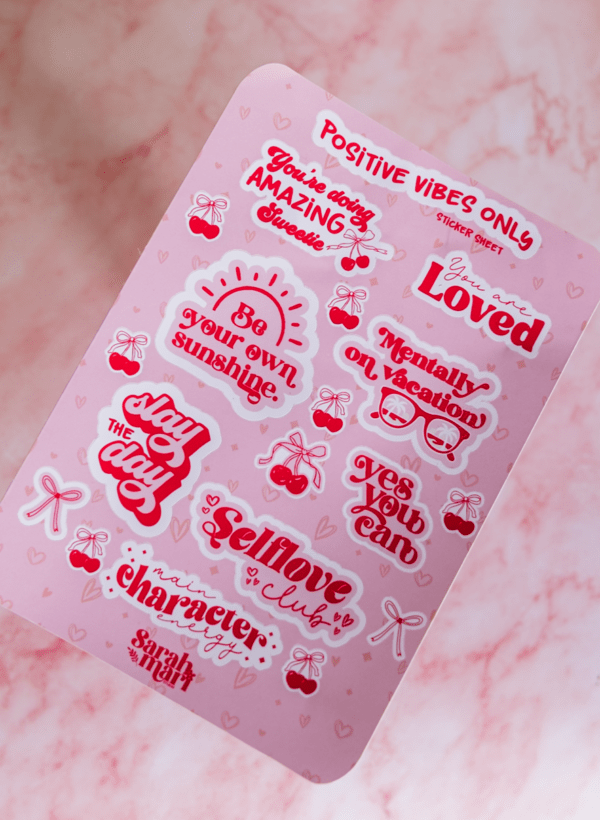selflove-affirmation-sticker-sheets